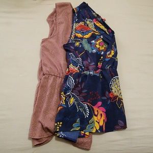 Set of Merona sleeveless blouses lg/xlg